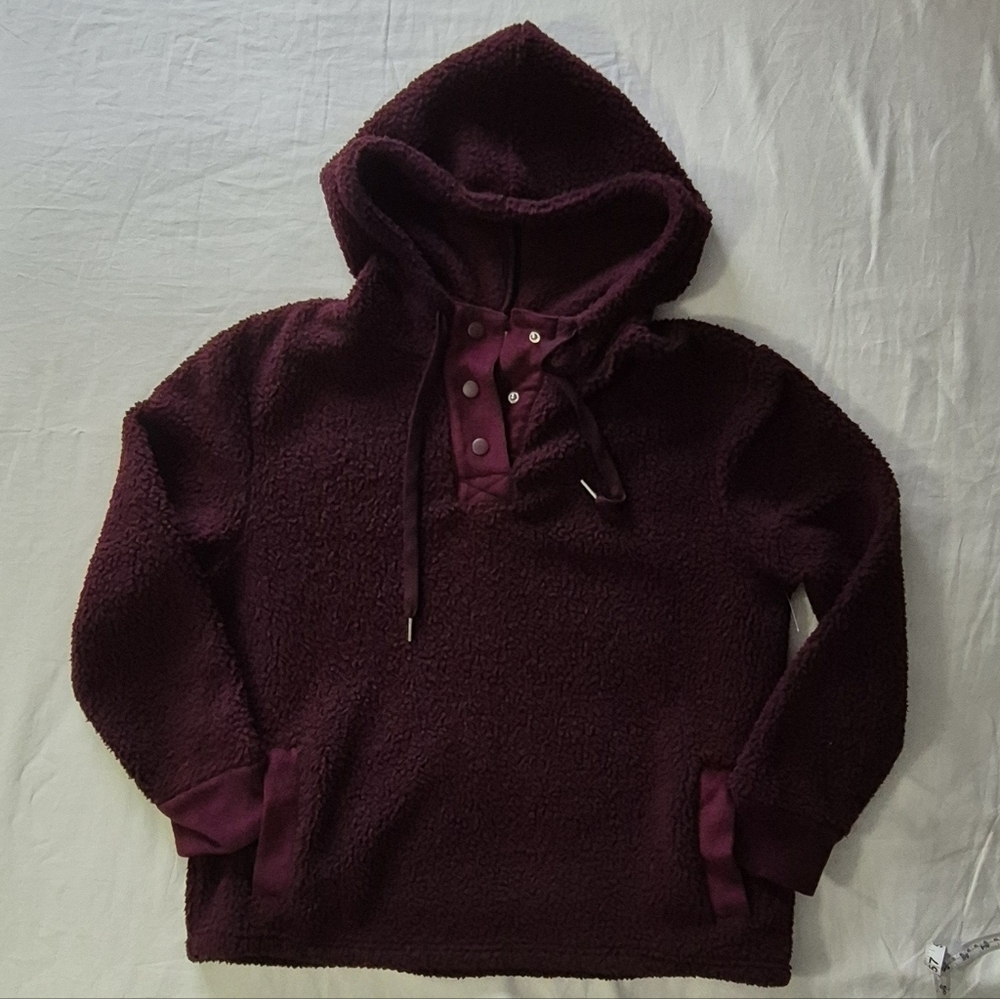 Koolaburra Rich Burgundy Knit Top